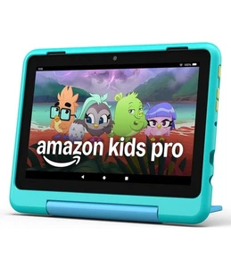 Amazon Fire HD 8 Kids Pro-Tablet (Neuste Generation) 32GB, Wi-Fi - NEU - Afbeelding 1 van 6