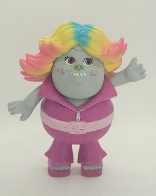 Dreamworks Trolls Bridget Lady Glitter Sparkles 6” Figure Has Cloth Apron, Shoes - Image 1 of 4