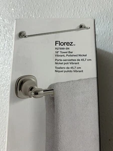 Zwei (2) Kohler Florez 18" Handtuchhalter ~ lebendiges poliertes Nickel ~ R27899-SN - Bild 1 von 14