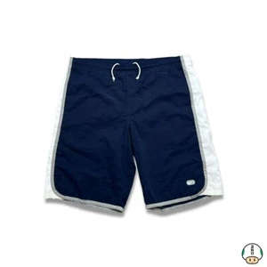Nike Sportswear Shorts Mens XL Blue Swoosh Pocketed Athletic Lined Gym Pants - Picture 1 of 5