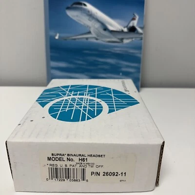 Plantronics H61 Supra Plus Binaural Headset - Image 1 of 3