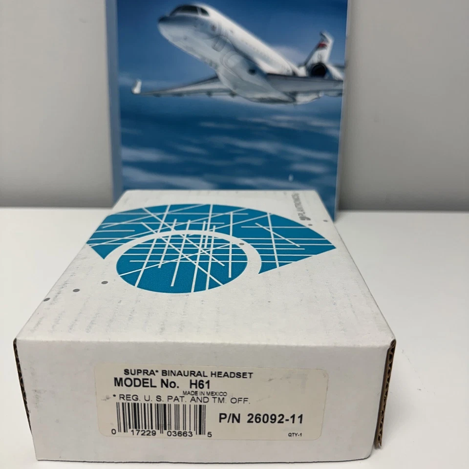 Plantronics H61 Supra Plus Binaural Headset - Image 1 of 3