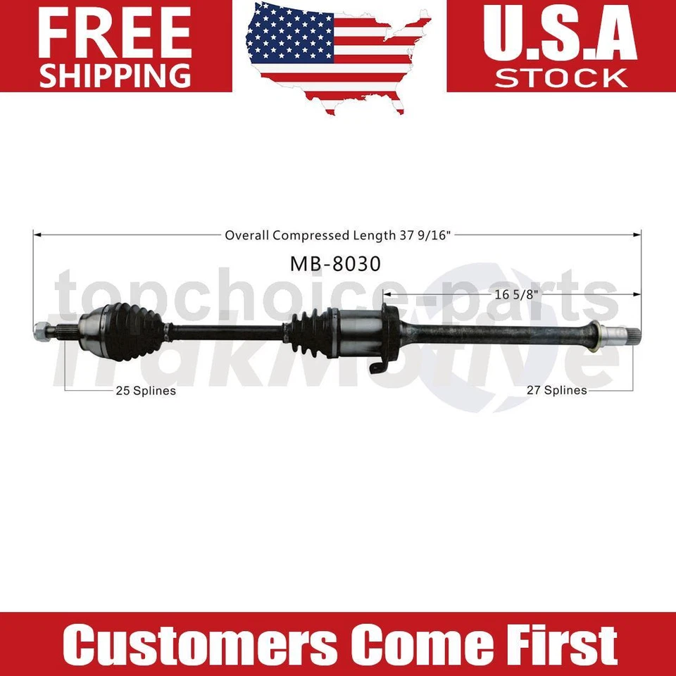 Eje CV delantero derecho OE para Mercedes-Benz B200 2,0 L transmisión automática 2006-2011 Foto 1 de 1