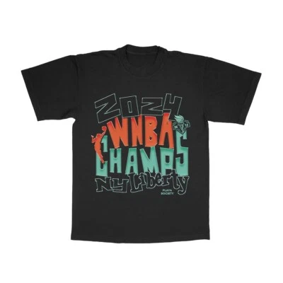 Hot! Hot! New York Liberty Playa Society Unisex 2024 WNBA Finals Champions - Image 1 of 4