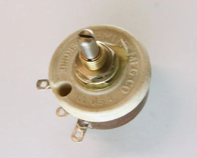 1x 500 Ohm 25W Rheostat Wirewound Resistor Potentiometer 25 Watt 500ohm Ohms - Image 1 of 2