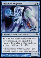 4x Vedalken Engineer Darksteel MtG Magic Blue Common 4 x4 Card Cards