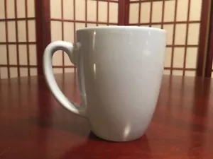 Taza de repuesto de gres azul claro Corelle 4"" de alto 3 1/4"" de diámetro - Imagen 1 de 5