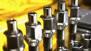 20 set TITANIUM 75mm M12x1.5 Wheel Lug Stud Conversion Kit HEX17 Nuts BMW - Picture 1 of 7