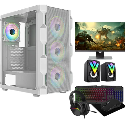 Fast Gaming PC Bundle Core i5 16GB Ram 1TB + 128GB SSD GT730 4GB Windows 11p - Image 1 of 4