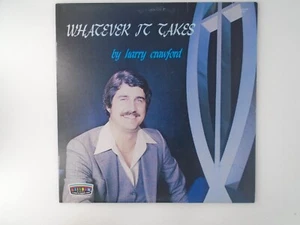 Harry Crawford Whatever it takes Rainbow 2554 Blue vinyl NM - Picture 1 of 3