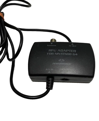EXC Nintendo 64-SNES-GameCube RF Switch Cable Adapter AV TESTED Performance RFU - Image 1 of 3