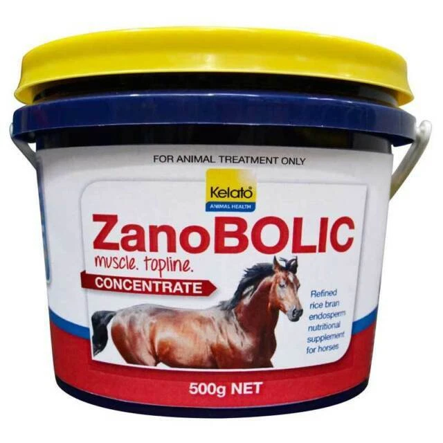 Kelato ZanoBOLIC Concentrate Muscle and Topline Building Supplement In Horses - 500g