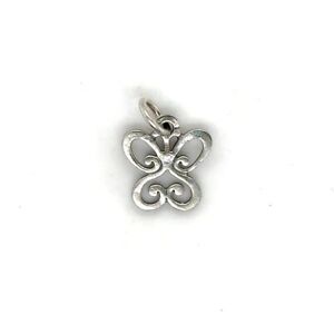 JAMES AVERY Sterling Silver Spring Butterfly Charm / Pendant