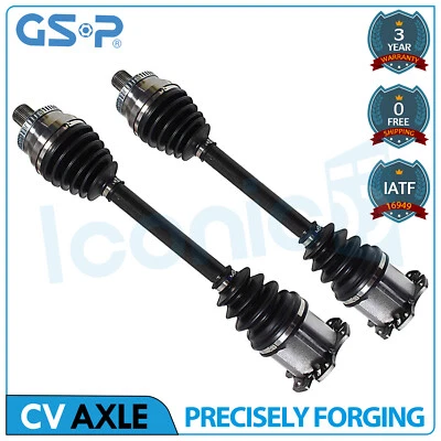 AWD Front CV Axle Shafts for 2002 2003-2006 Audi A4 Quattro 1.8L 3.0L Automatic - Image 1 of 4