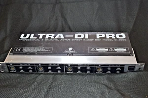 Behringer Ultra-DI Pro DI4000 Rackmount DI 4-Channel Active Direct Inject Box - Picture 1 of 8