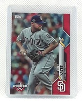Kirby Yates 2020 Topps Opening Day - RED FOIL #127 - San Diego Padres