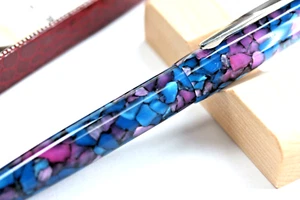 EDISON NOUVEAU PREMIERE 2018 FALL FOUNTAIN PEN NEW BROAD NIB - Picture 1 of 20