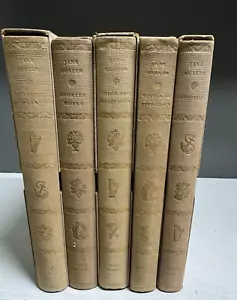 Jane Austen Folio Society Sammlung von 5 Vintage Büchern ID7133 - Bild 1 von 3
