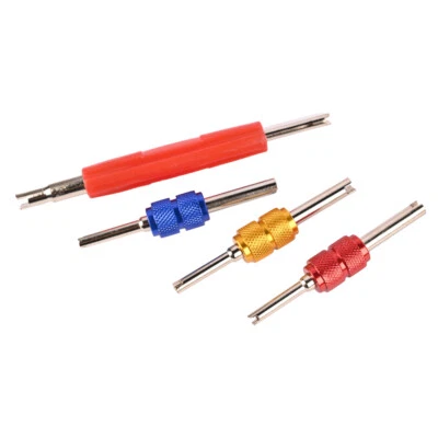 AUTOUP 4x Valve Core Remover Tool A/C HVAC Air Conditioning Tire Repair
