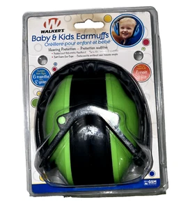 Paraorecchie Walker's bambino bambini protezione udito pieghe verde lime! - Foto 1 di 6
