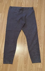 Express Gray Stretchy Workout Running Yoga Pants Size L Large  SB3 - Picture 1 of 6