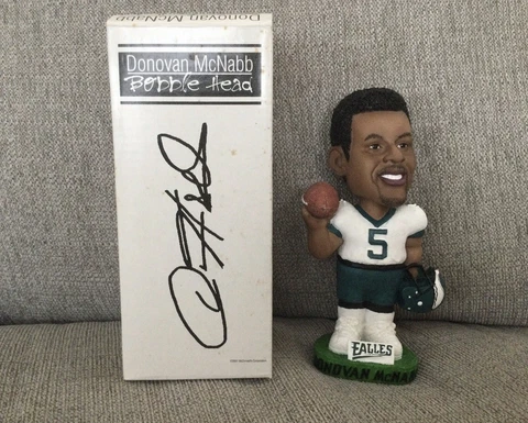 PHILADELPHIA EAGLES Donovan McNabb Bobblehead w/box 2001 McDonald’s/SGA Cover