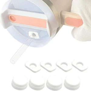 Silicone Spill Proof Stopper Set of 4 Compatible for Stanley Cup 40oz D3P7 - Picture 1 of 10