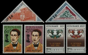 Surinam 1992 - Mi-Nr. 1416-1417, 1418-1419 y 1420-1421 ** - Estampillada sin montar o nunca montada - 3 ediciones - Imagen 1 de 1