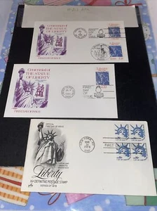 US EVENT FDC COVER CENTENNIAL OF THE STATUE OF LIBERTY 1978-88 Fdc - Picture 1 of 7