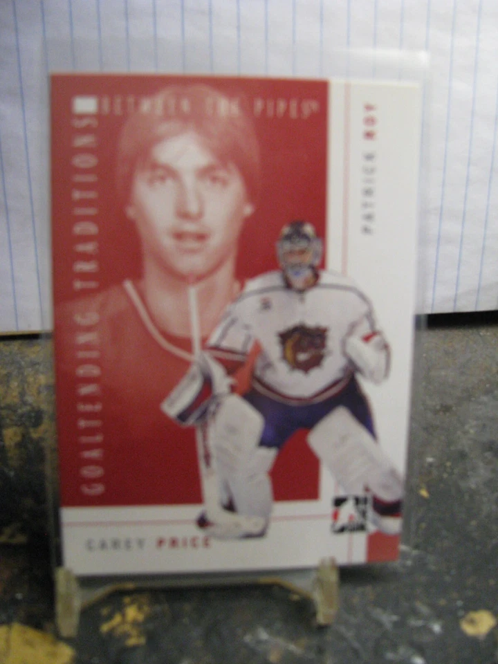 2008 ITG BTP Goaltending Traditions CAREY PRICE PATRICK ROY Canadiens Card#GT-02 - Image 1 of 1