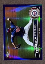2011 Topps Chrome Blue Refractor #118 Francisco Liriano /99