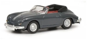 Schuco Porsche 356 Cabrio  Grey 1:87 452644200 - Zdjęcie 1 z 1