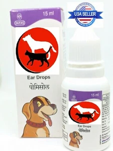 DOG CAT Ear Drops Infection Treatment - EFFECTIVE!! - Picture 1 of 1