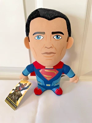 Batman Superman Dawn Of Justice Superman 7" brinquedo de pelúcia novo com etiquetas - Imagem 1 de 4