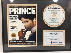 Prince Memorabilia The Musicology Tour Live From The Staples Center - Picture 1 of 6