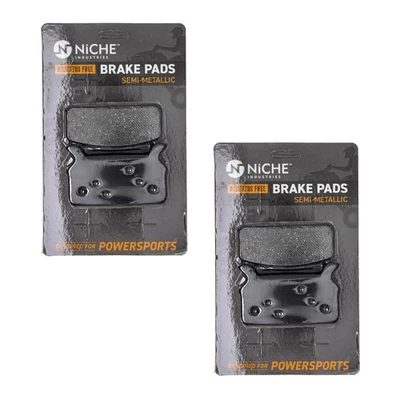 NICHE Brake Pad Set for Polaris 800 Trail Indy 500 Rear Semi-Metallic 2 Pack - Image 1 of 4
