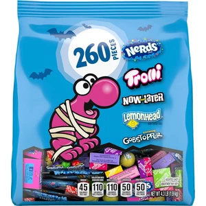 Halloween Candy Classic Fun Trick-Or-Treat Assortment with Nerds, Trolli, Now an - Picture 1 of 12