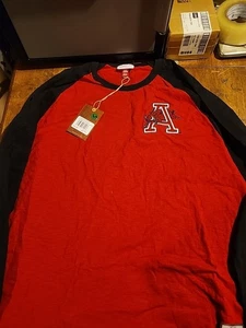 Mitchell & Ness NCAA Arkansas Razorbacks Baseball T-Shirt  Size 2XL NWT  - Picture 1 of 7