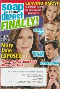 Soap Opera Digest September 1, 2009 Just Rewards? Shining at Night - Picture 1 of 1