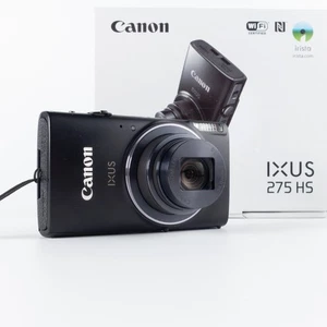 *NO FLASH* Canon IXUS 275 HS/PowerShot ELPH 350 HS 20.2MP Digital Camera-Black_ - Foto 1 di 14