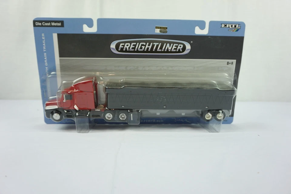 Ertl BRITAINS 1/64 Red Freightliner w/ Grain Trailer 37042 Open Box - Image 1 of 4