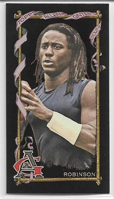 2023 Topps Allen & Ginter X Denard Robinson #202 MINI University of Michigan QB - Image 1 of 2