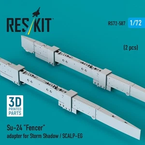Su-24 "Fencer" adapter for Storm Shadow / SCALP-EG (2 pcs) 1:72 ResKit RS72-0587 - Picture 1 of 4