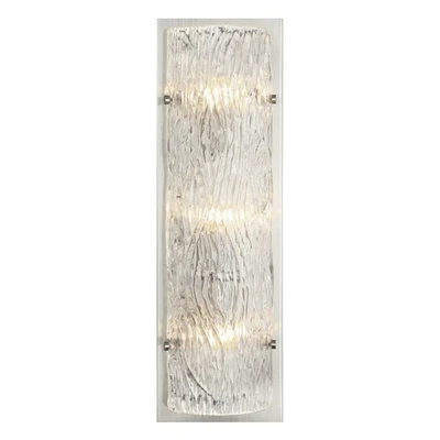 Aplique de pared Varaluz 376W03 Morgan 3 luces 24" de alto - níquel Foto 1 de 3