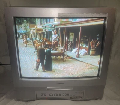 Toshiba MD20Q42 20” Televisión CRT Retro Juegos TV/DVD Combo Reproductor de DVD Entrada RCA Foto 1 de 4