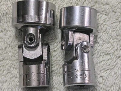 Craftsman EE. UU. 19 mm y 5/8 3/8"" enchufes giratorios de accionamiento, 43211.43256, subasta de 1 día Foto 1 de 4