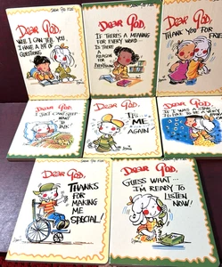 Dear God Kids Christian Board Books by Annie Fitzgerald 8 Book Lot FREE SHIPPING - Picture 1 of 3
