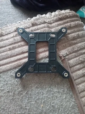 Steel CPU Cooler Backplate Radiator Mounting Brackets LGA 1700/115X/1200/1366 - Image 1 of 2