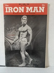 Peary Rader THE IRON MAN Magazine BUD COUNTS + MR AMERICA MAY JUNE 1950 V 10 N 3 - Picture 1 of 4
