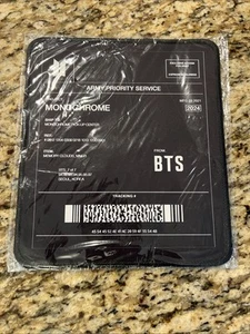 BTS MONOCHROME POP-UP BANGKOK LIMITED MNCR MOUSE PAD BLACK - NEW! - Picture 1 of 6